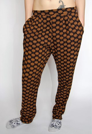 VINTAGE LOUD PRINT FESTIVAL TROUSERS