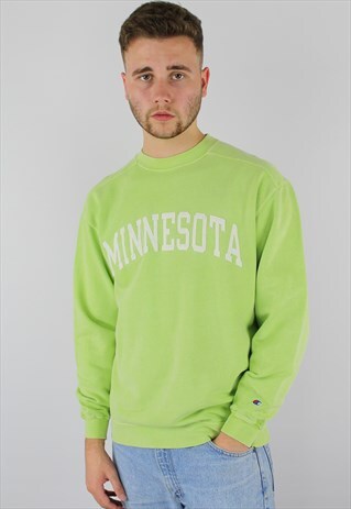 CHAMPION SPELLOUT COLLEGE SPORTS SWEATSHIRT