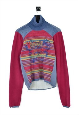 Vintage Versace Jeans Couture Turtleneck Sweater Jumper