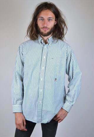 VINTAGE 90'S TOMMY HILFIGER STRIPED SHIRT