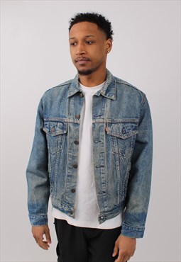 Vintage Men's Levi's Blue Denim Jacket