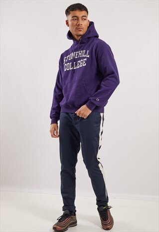 VINTAGE CHAMPION STONEHILL COLLEGE HOODIE