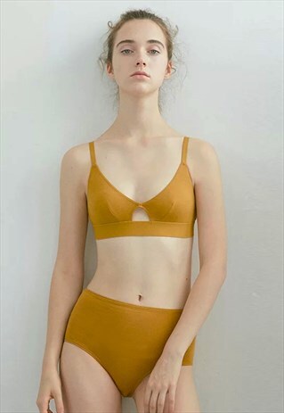 COTTON BRALETTE & PANTIES SET