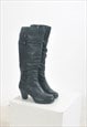 VINTAGE 90S REAL LEATHER BOOTS