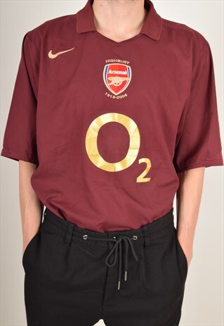NIKE FOOTBALL SHIRT ARSENAL 2006 HENRY SIZE XL (3069)