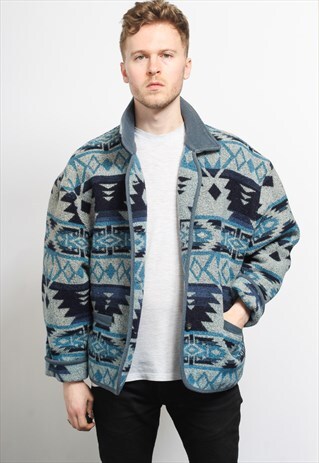VINTAGE AZTEC INCA JACKET