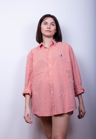 RALPH LAUREN SHIRT DRESS SUPER OVERSIZED