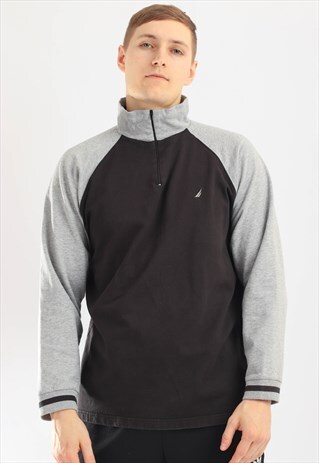 VINTAGE NAUTICA 1/4 ZIP SWEATSHIRT