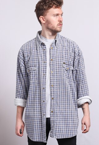 VINTAGE WRANGLER OVERSIZED COTTON SHIRT