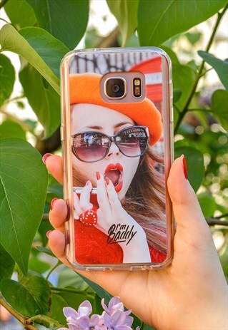 PRETTY GIRL IN LONDON RED PHONE CASE