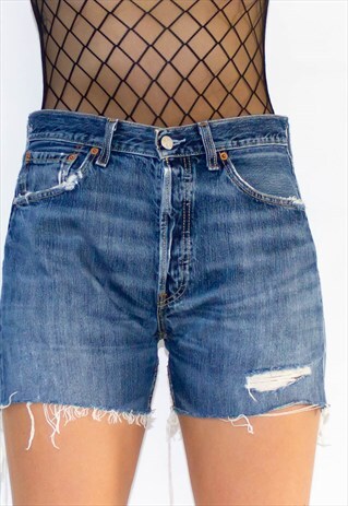 VINTAGE 90'S 501 MID RISE LEVI SHORTS