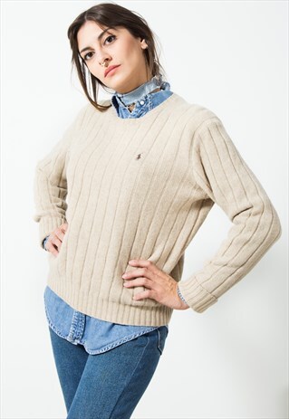VINTAGE POLO RALPH LAUREN KNIT JUMPER / S289