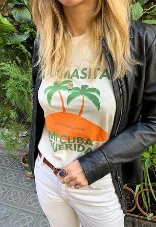 OVERSIZED NATURAL MAMASITA T-SHIRT