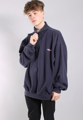 VINTAGE NAUTICA 1/4 ZIP SWEATSHIRT