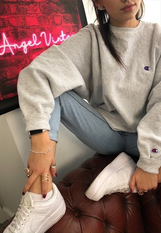CHAMPION REVERSE WEAVE TOP SWEATSHIRT SWEATER 80S 90S