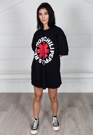 RED HOT CHILI PEPPERS DISTRESSED ASTERISK UNISEX T-SHIRT