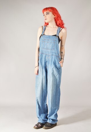 VINTAGE DUNGAREES MID BLUE