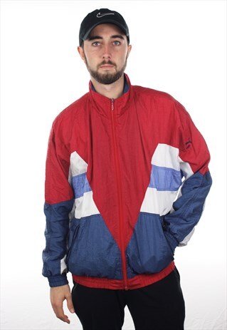 VINTAGE 80S REEBOK SHELL WINDBREAKER JACKET