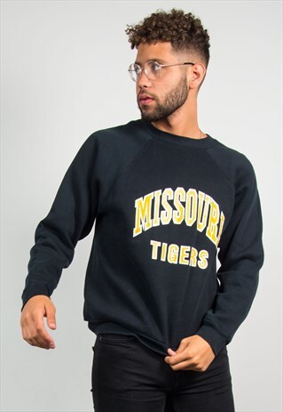 VINTAGE USA COLLEGE SWEATSHIRT MISSOURI TIGERS