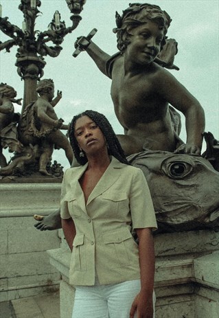PARIS COLLECTION - LINEN AND SILK JACKET