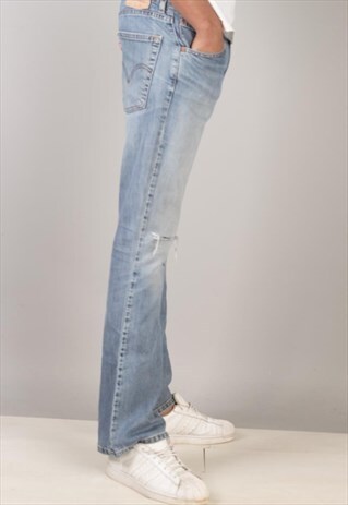 VINTAGE LEVIS DESTROYED 525 DENIM JEANS /CV030