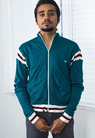 VINTAGE DIOR TRACK JACKET LOGO 90S S 14.3