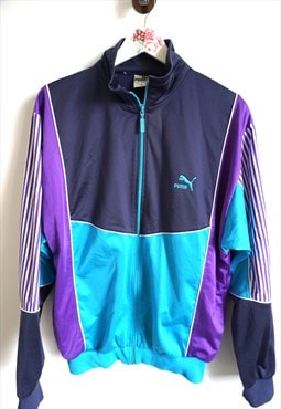 Vintage PUMA Sweatshirt Windbreaker Tracksuit Sport Jacket