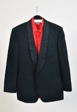 Vintage 00s suit jacket in black