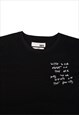 GRAPHIC T-SHIRT IN BLACK PIXIES