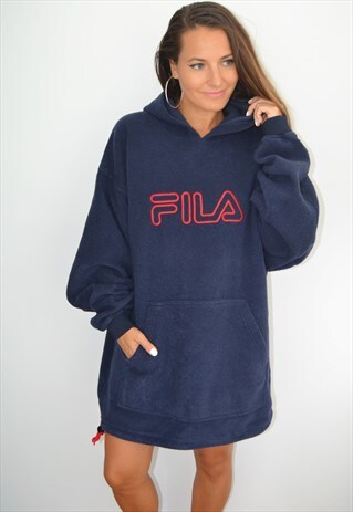 90'S FILA VINTAGE FLEECE SWEATSHIRT MADE IN USA