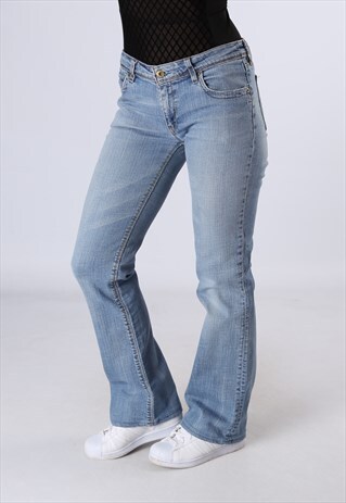 LEVIS 527 DENIM BOOTCUT JEANS VINTAGE UK 10 (GB2K)