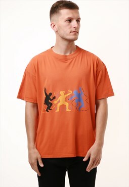 90s Vintage Hess Natur Graphic Print T-Shirt 15579