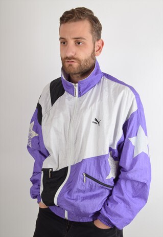 VINTAGE PUMA JACKET SIZE L 90'S (1754)