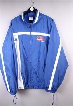 vintage adidas nhs basketball windbreaker jacket
