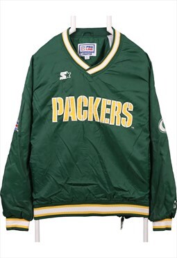 Vintage Nike Proline Green Bay Packers NFL Pullover Sweatshirt Mens L  Pre-Owned