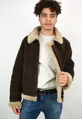 VINTAGE 90'S SHEARLING JACKET