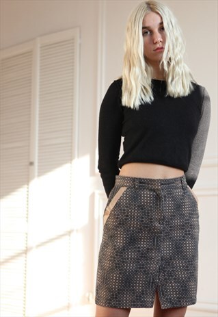 RARE VINTAGE 90 FENDI PENCIL SKIRT