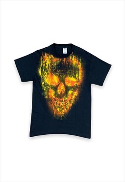 Vintage 90s Skull print t-shirt 