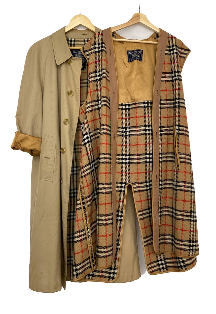 Burberry coat pre on sale owned