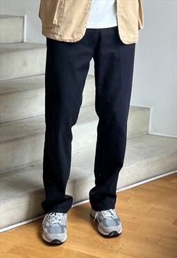 Vintage LEVIS STA PREST Pants Work Trousers 80s Black