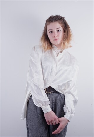VINTAGE PAISLEY SILK SHIRT