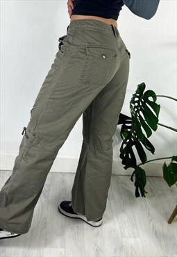 Vintage 90's Khaki Cargo Trousers