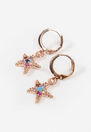 NOVA HUGGIE HOOP EARRINGS