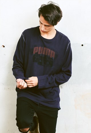 VINTAGE PUMA LONG SLEEVE TOP