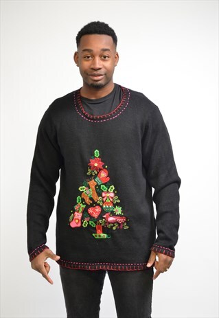 VINTAGE UGLY WINTER CHRISTMAS KNIT