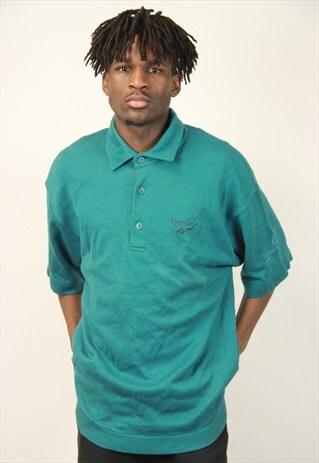 VINTAGE VERY THICK REEBOK POLO-SHIRT