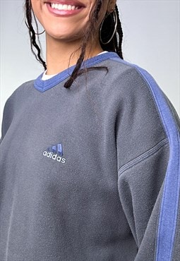Grey 90s Adidas Sweatshirt