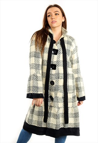 VINTAGE CHECKERED JACKET J2567