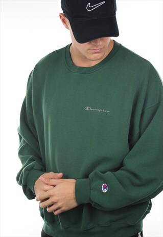 VINTAGE CHAMPION USA SMALL LOGO SWEATSHIRT JUMPER