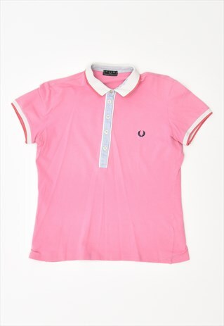 VINTAGE FRED PERRY POLO SHIRT PINK